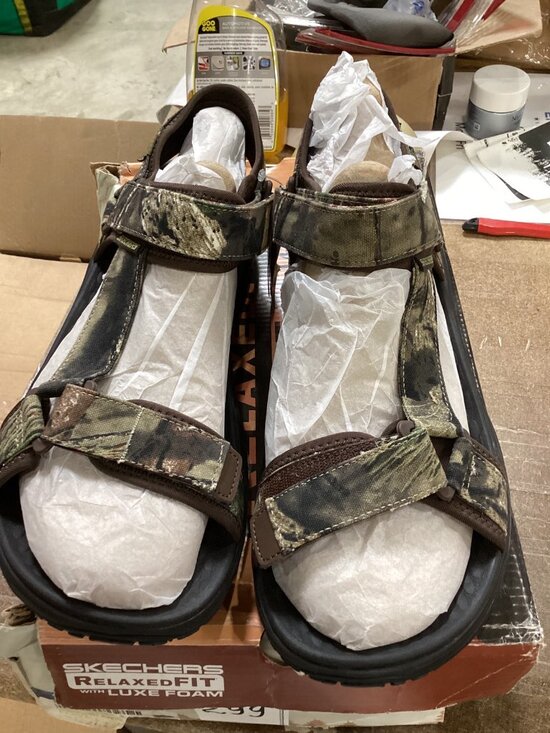 Skechers Mens Sandals Goodyear Soles Camo main image 2